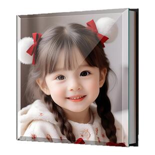 儿童相册本定制婴儿照片精修打印成册做高端水晶影集纪念册高级感