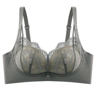 都市丽人小胸显大文胸无磁小胸罩杯侧收上托掌托聚拢调整型内衣女