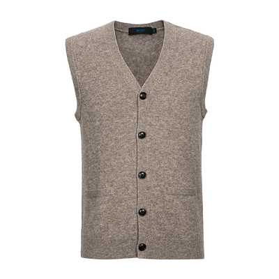 牦牛绒针织衫BONI/堡尼背心