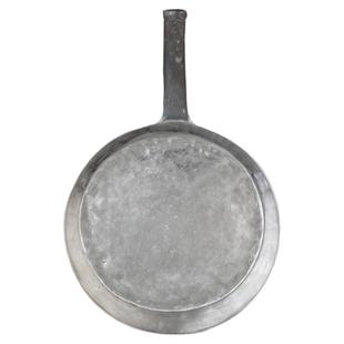 平底煎锅章丘手工锻打铁锅无涂层鏊子家用牛排小煎锅不粘锅烙饼锅