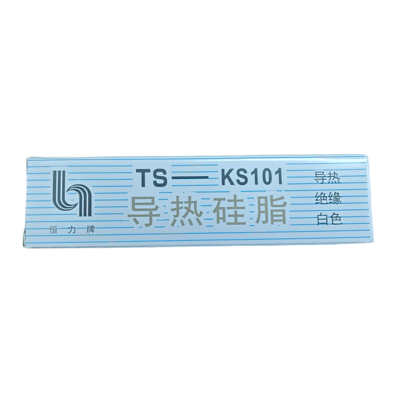原装恒力牌TS-KS101导热硅脂CPU 散热膏 导热膏电器绝缘白色 45克