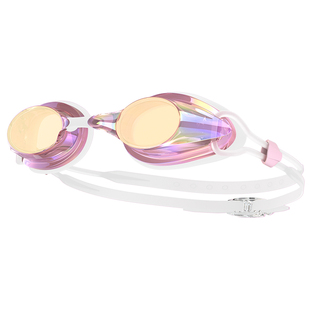 pulassi泳镜女近视带度数高清防雾防水女士游泳镜游泳眼镜樱花白