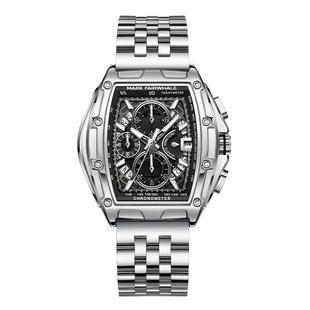 马克华菲名牌正品男士手表男款全自动青少年男生机械腕表高级防水