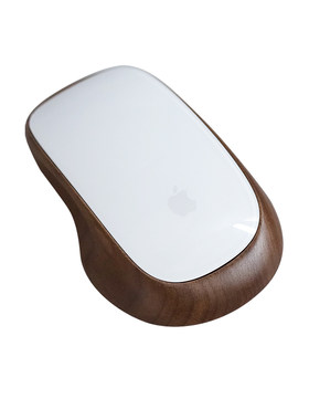 适用于apple苹果妙控鼠标键盘优化底座Magic Mouse增高垫实木掌托