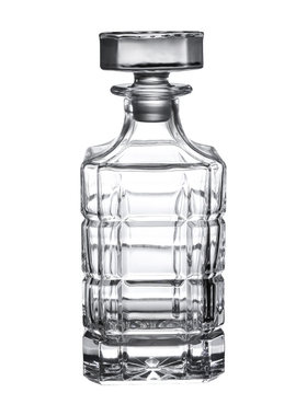 创意高端玻璃醒酒器威士忌酒具家用烈酒壶带盖红酒分酒器酒樽加厚