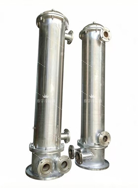液压油水冷却器列管不锈钢散热器