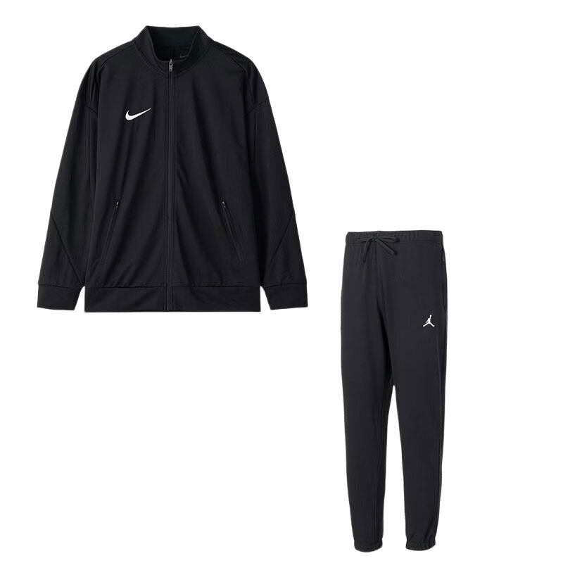 【自营】Nike耐克套装男装简约透气夹克外套休闲上衣训练健身长裤