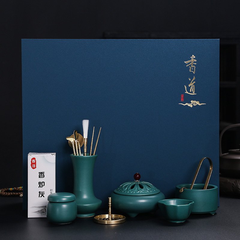 入门香道套装礼盒打香伴印制熏香具LOGO模具礼品香篆篆工具香手