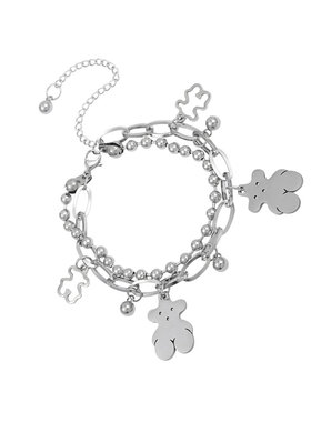 sicilyzee多层叠戴女土酷ins手链