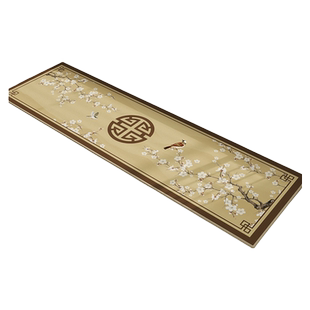 新中式地垫阳台室外脚垫防水防晒户外地毯庭院露台休闲区布置垫子