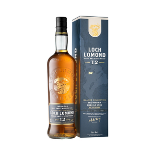 【泥煤风味】罗曼湖缦安岛12年苏格兰单一麦芽高地威士忌700ml