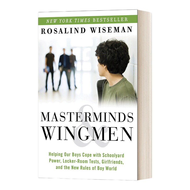 英文原版 Masterminds and Wingmen 策划和僚机 帮助我们的男孩应对校园霸权等 英文版 进口英语原版书籍