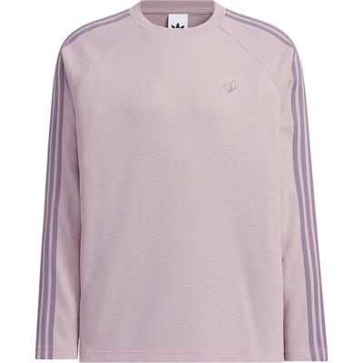 Adidas/阿迪达斯官方正品三叶草男士日常针织耐穿宽松长袖KH1176
