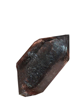 天然情侣白水晶柱闪灵钻吊坠饰品