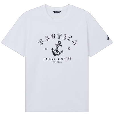 NAUTICA/诺帝卡舒适航海风T恤