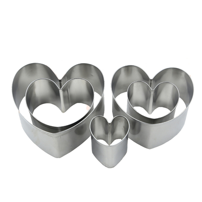 三能屋诺模具 SN3359小心形慕斯圈 爱心蛋糕模 切模SN3362 3354