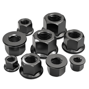 加高法兰面带垫螺帽六角厚螺丝母模具压板母M10M12M16M20M22-M30