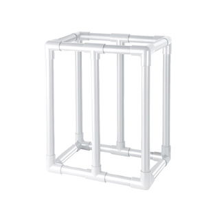 鱼缸周转箱支撑架外置过滤箱支架底座鱼池鱼盆过滤diy自制PVC架子