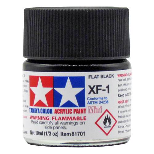 田宫水性漆XF1-74 哑光消光系列 手办军模高达模型上色涂装颜料