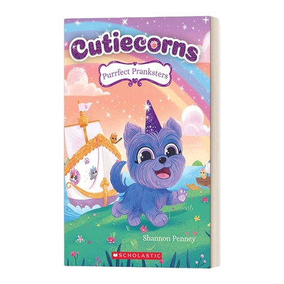 英文原版 Cutiecorns #2 Purrfect Pranksters 可爱独角兽2 英文版 进口英语原版书籍