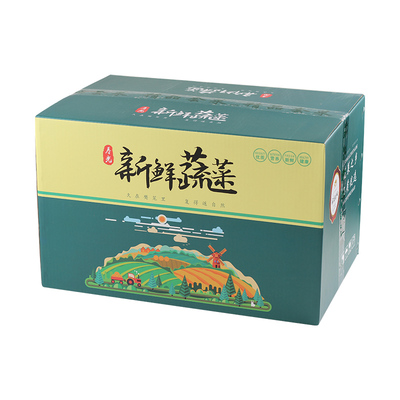 新鲜蔬菜精品礼盒装现采现发