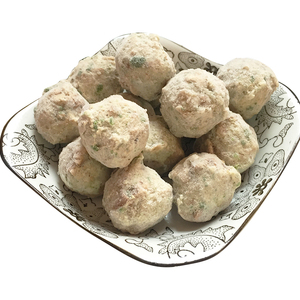 寺院全素食佛家纯素香菇贡丸素丸子火锅料食材素菜冷冻食品半成品