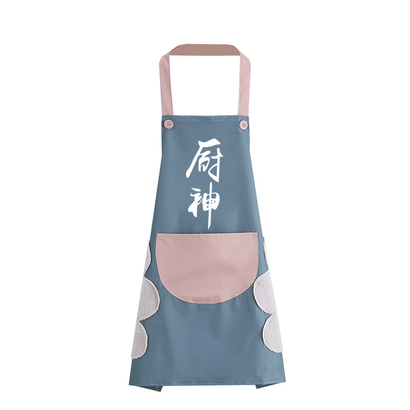 家用围裙女防水防油时尚创意印字