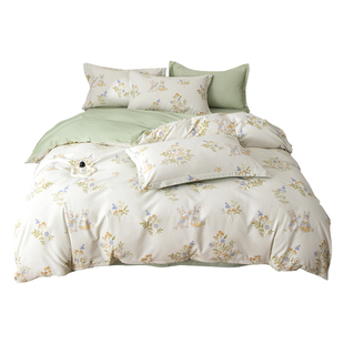 金号a类磨毛被套全棉纯棉150x200x230被罩单件四件套单人学生三件