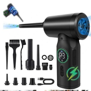 新品 家用吸尘器车载无线吹吸尘充气泵器家用除尘器电脑户外两用吹