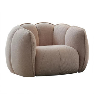 个性南瓜单人位沙发卧室客厅懒人沙发现代简约复古风创意休闲沙发