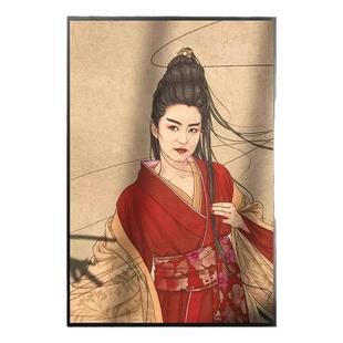 林青霞海报经典美女港星明星演员写真壁纸简约高端相框装饰挂贴画