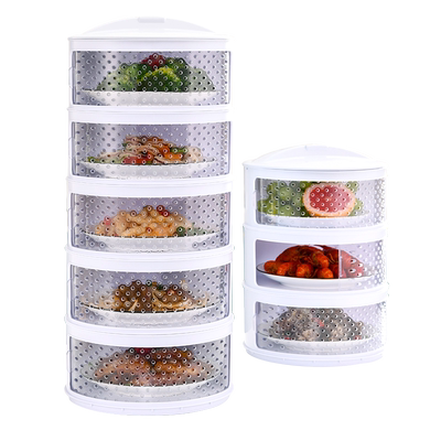 多层叠放丨盖菜罩家用保温餐桌罩