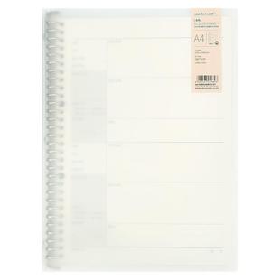 道林活页本30孔金属夹a4外壳横线空白学生笔记本子记事本英语方格