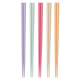 双枪合金筷子马卡龙筷家用高档高颜值抗菌防霉筷子耐高温一人一筷