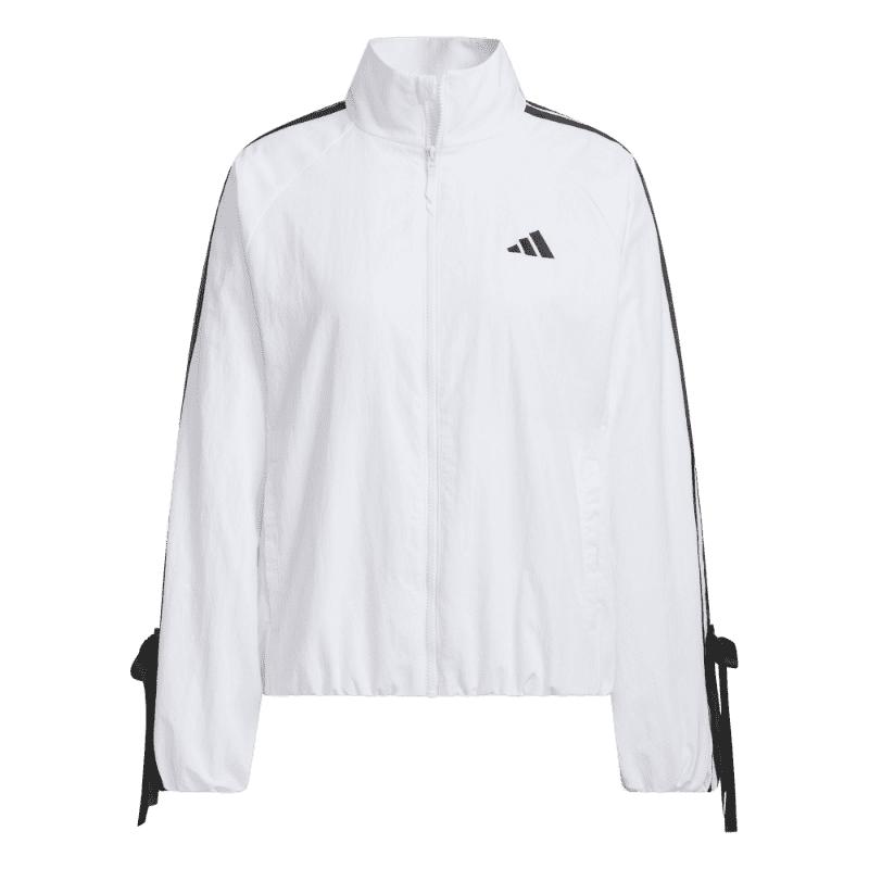 马思纯同款三条纹舞动系列拒水外套女装秋季adidas阿迪达斯轻运动