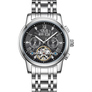 马克华菲CK-II男士手表男款全自动机械表夜光腕表生日礼物送男友