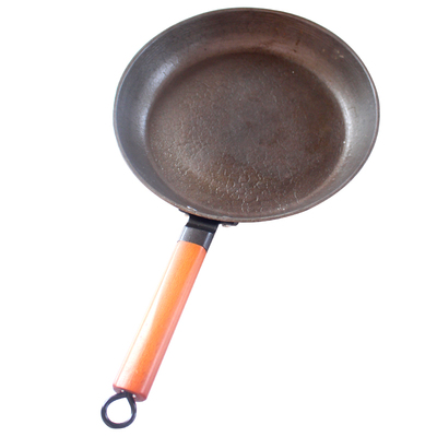 鏊子煎饼家用烙饼锅煎饼果子锅生铁加厚平底锅老式平底煎锅无涂层