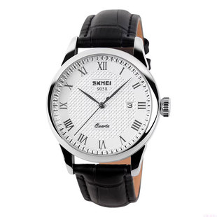 胡歌明星同款手表男士石英非机械时尚潮流情侣罗马真皮带简约防水