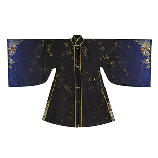 [点翠]织造司原创云肩立领对襟长衫主腰织金百搭新中式马面裙汉服