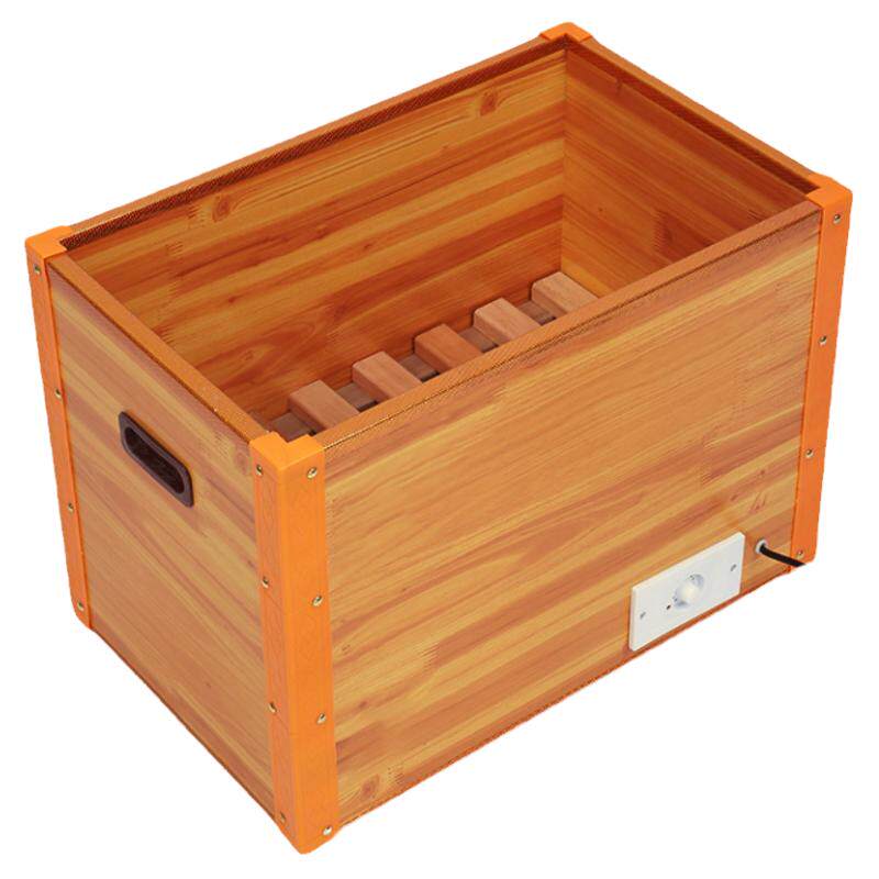 家用客厅实木烤火器节能暖脚炉