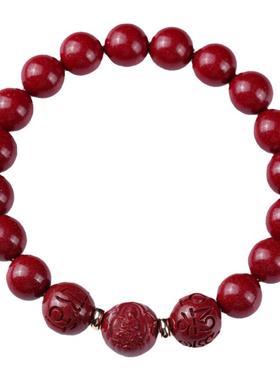 朱砂本命佛龙年手串女官方店正品