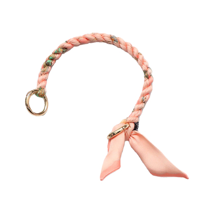 丝巾编织麻花手提包带替换