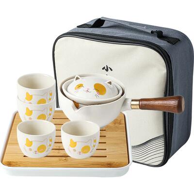川岛屋功夫茶具套装便携旅行茶壶