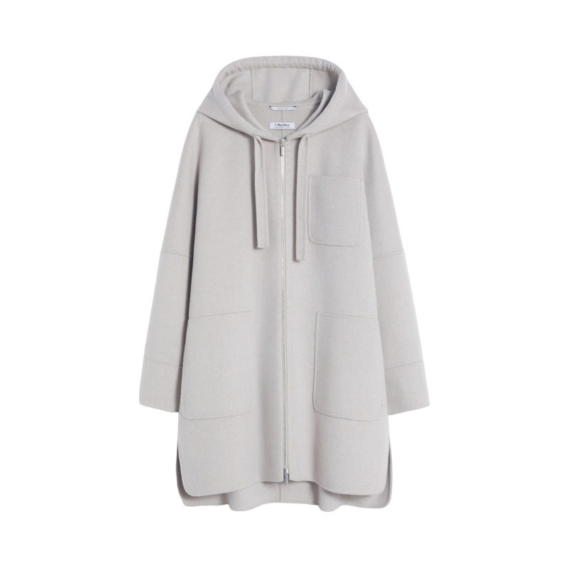 【春夏礼遇】MaxMara 2026春夏女装绵羊毛连帽大衣9081016106