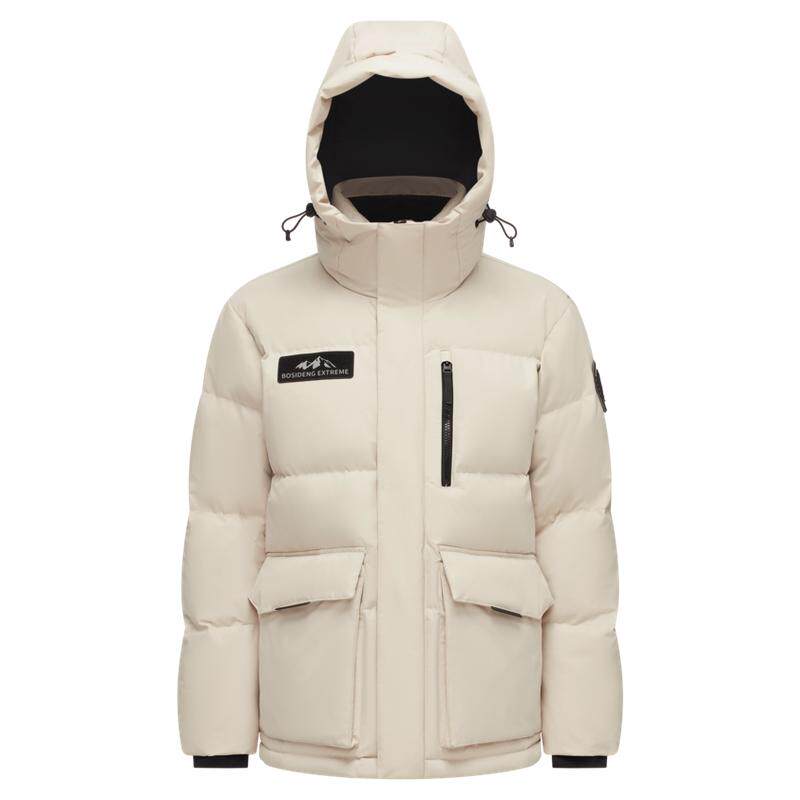 【鹅绒】波司登奥莱冬男士防风蓄热极寒羽绒服保暖御寒连帽