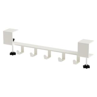 桌边挂钩学生课桌旁可调节挂包神器办公室创意桌下排钩挂架免打孔