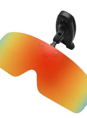 钓鱼用夹帽偏光镜多角度可翻转