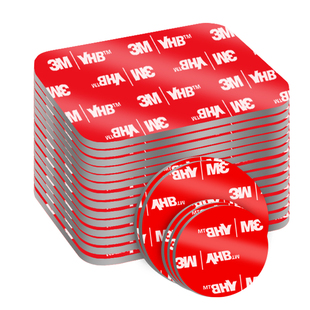 3m5925强力双面胶粘胶固定墙面高粘度汽车专用圆形无痕海绵粘胶贴