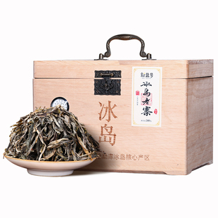 冰岛普洱茶生茶新益号冰岛老寨古树莼料新茶生普茶叶礼盒云南散茶