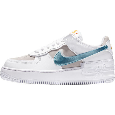 Nike/耐克正品女士系带皮革包裹性防滑低帮板鞋DA4286-100